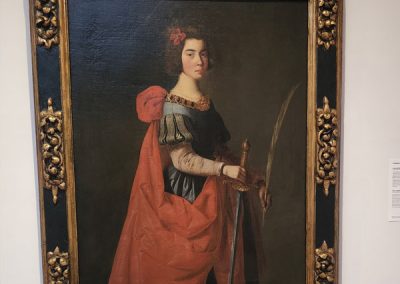 Francisco de Zurbaran - Saint Catherine of Alexandria (1640)
