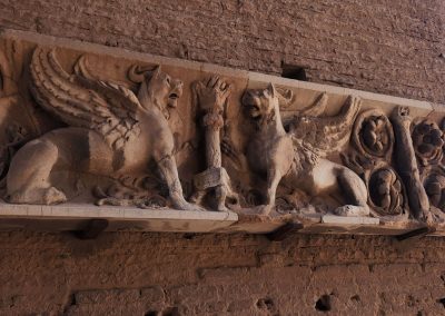 Griffons from the Palatine Stadium 3 AD
