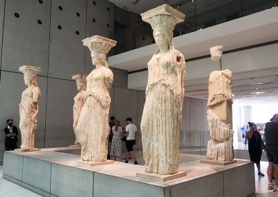 Acropolis Museum - The Caryatids | Nat Looking Around